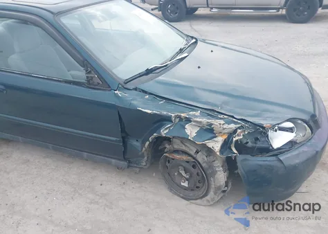 1998 Honda Civic Ex from USA, damaged, VIN 1HGEJ8148WL134623